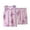 Purple, variant on Hiijoy Toddler Girls Pajamas Cartoon Print Tank Top Shorts Breathable Homewear, Sizes 3-4T