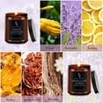 thumbnail image 2 of Set de regalo Scented Candles FF FRAGRFLOWING de cera de soja, paquete de 4 unidades, 800 ml, 2 of 6