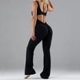 thumbnail image 3 of Conjunto de mono sexy con espalda descubierta para gimnasio, mono de yoga para mujer, nuevo mono de verano de una pieza, ropa deportiva de secado rápido, conjuntos calados sin marcas, 3 of 4