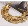 thumbnail image 4 of Collier Déclaration à la Mode Vintage Pièce Pompon Collier Pièce Collier Choker pour les Femmes, 4 of 10
