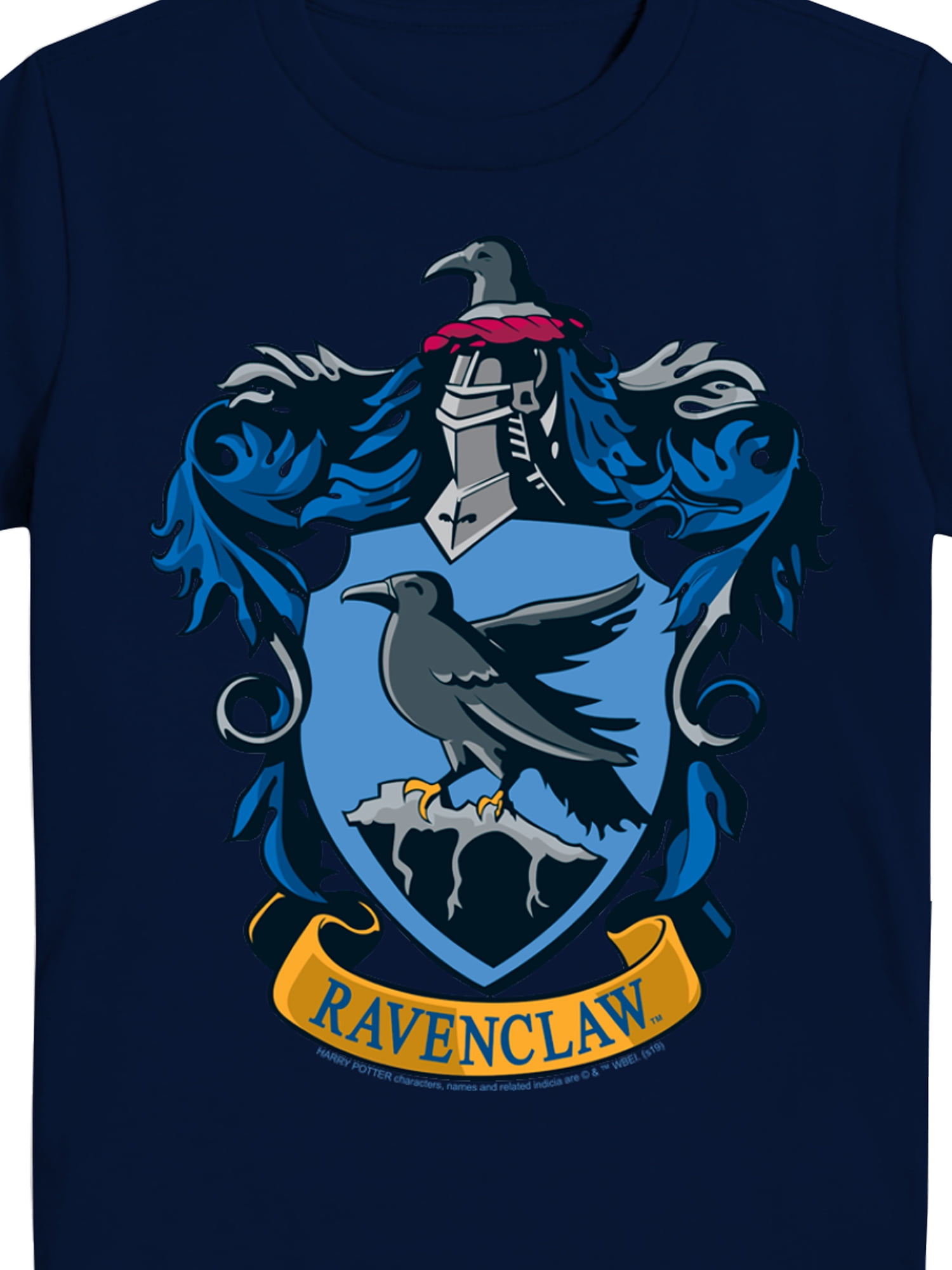 Harry Potter, Boys' & Big Boys' Graphic Tee, Ravenclaw Crest, Sizes 4-18
