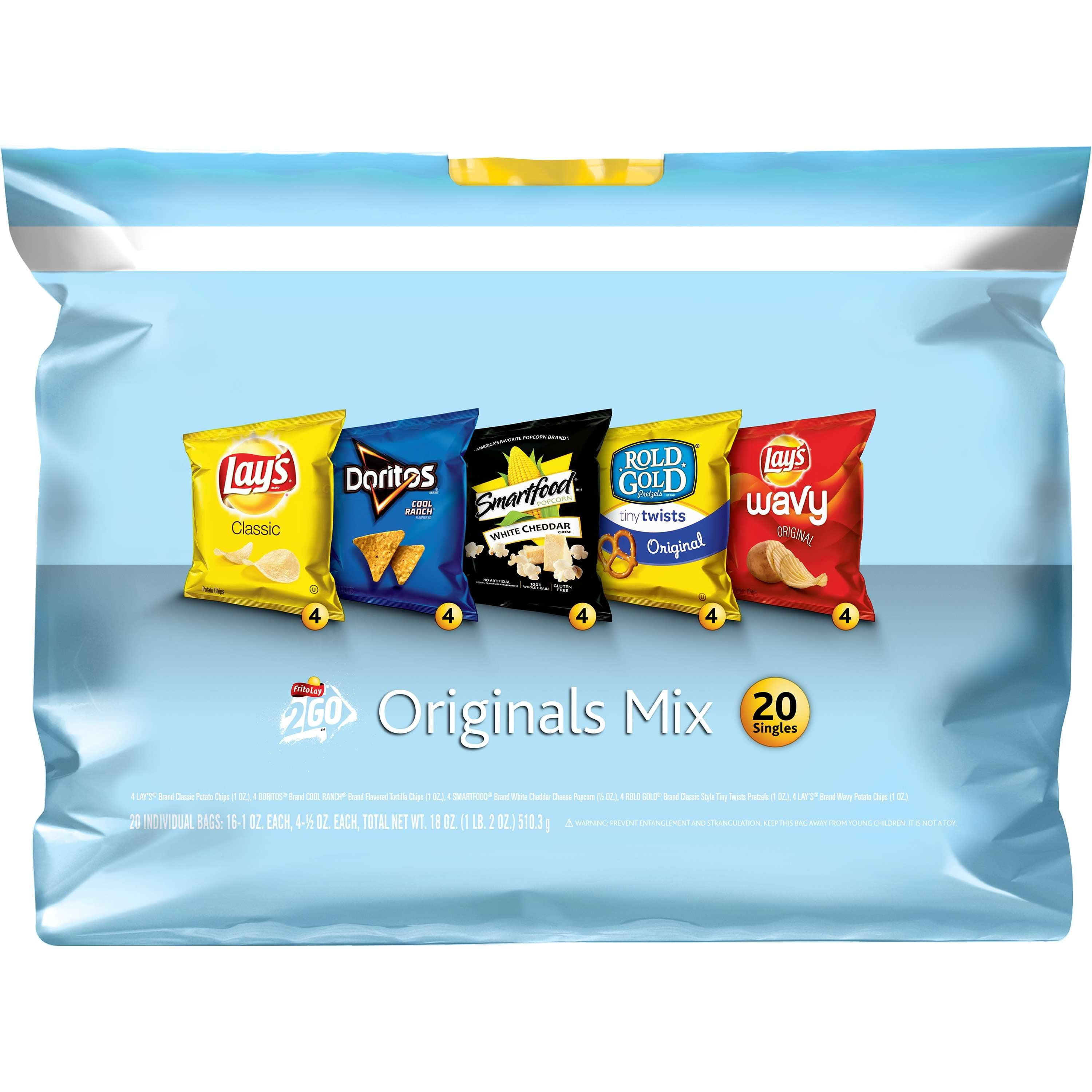 FritoLay Variety Pack Originals Mix 18ct BrickSeek