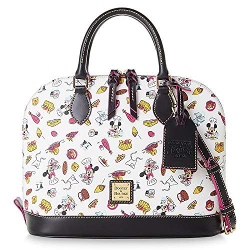 disney paw prints tote bolsa by dooney & bourke