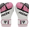 thumbnail image 3 of RDX Kids Boxing Gloves, 6oz Junior Training Mitts, Maya Hide Leather Ventilated Palm, Muay Thai Sparring MMA Kickboxing, Punch Bag Speed Ball Focus Pads Punching Workout, Youth Games Fun, 3 of 5