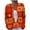 Red 3, variant on Christmas Plus Size Womens Cardigans Sweaters V Neck Baggy Long Sleeve Patch Pocket Plaid Tops