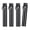 Black-L, variant on Portable Aluminum Alloy Toothpick Case Metal Sealed Container Toothpick Dispenser For Travel Homes Kitchen Storage