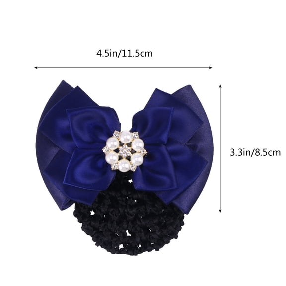Masteelf Elegant Hair Net Clips Accessories for Work, Headdress, Stylish and Practical Hair Accessory