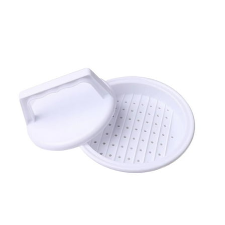 JeashCHAT Plastic Hamburger Multifunctional Meat Press Hamburger Press Patties Mould Clearance