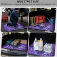 thumbnail image 3 of Xixirimido Mystic Purple Forest Wolf Print SUV Cargo Liner Car Trunk Mat Universal Trim-to-Fit All Weather Cargo Mats for Most Car Model Trunk Liner Floor Mat Cargo Cover, 3 of 7