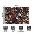 thumbnail image 5 of Halloween Floral Ghosts Pattern Door Rugs,Washable Non Slip Door Mats Indoor,Decorative Door Mats,Entry Mat Indoor for Entrance,Bedroom,Kitchen,Bathroom,16"x24", 5 of 6