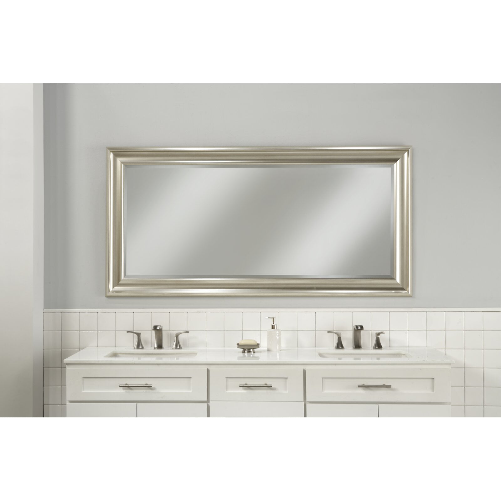 Jaylee Modern and Contemporary Beveled Full Length Mirror, Mirror Type