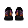 thumbnail image 4 of Breast Cancer Boo Halloween Shoes Sneakers for Women Men Black Size 10.5, 4 of 7