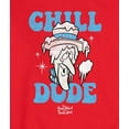 thumbnail image 3 of The Year Without a Santa Claus - Snow Miser Chill Dude - Men's Crew Fleece Sweatshirt, 3 of 5
