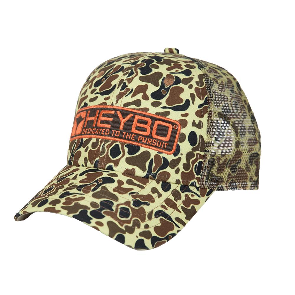 Heybo Foots Old School Camo Trucker Cap