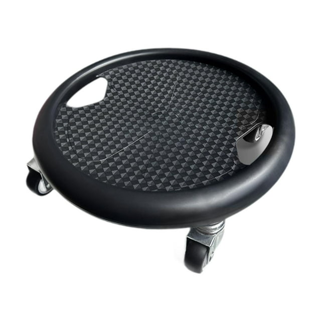 Tablero abdominal de la rueda del rodillo abdominal silencioso herramienta versátil portátil deslizante negro