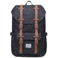 thumbnail image 1 of KAUKKO Laptop Outdoor Backpack, Traveling Rucksack Fits 15.6 Inch Laptop(5-7-Black Point), 1 of 5
