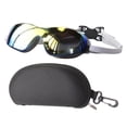 thumbnail image 2 of Gafas de natación profesionales, protector de ojos Gafas de buceo Vista clara Marco grande Impermeable Hombres Mujeres Antideslizante Cómodo Buceo Revestimiento gris Baoblaze Gafas de natación, 2 of 8