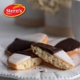 thumbnail image 4 of Black and White Cookies | NY Style Black & White Cookies | Snack Cakes | Natural, Fresh & Delicious | Kosher | Office Snack | Coffee Snack - (Pack of 18 Individually Wrapped Cookies) | Stern’s Bakery, 4 of 7