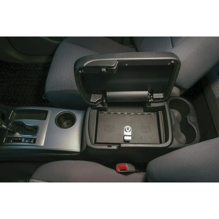 Tuffy Security Products 314-01 Console Safe: Black; 2005-2015 Toyota Tacoma w/ Fixed Floor Console