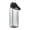 Black, variant on TAROFISH Transparent with Capacity Scale Sports Water Cup, Large Capacity High Temperature Resistant Cup, With Straw Cup Fitness Running Cycling Special.