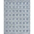 thumbnail image 3 of Allure Transitional 5' x 7' Navy and Cream Polypropylene Indoor Area Rug, 3 of 9