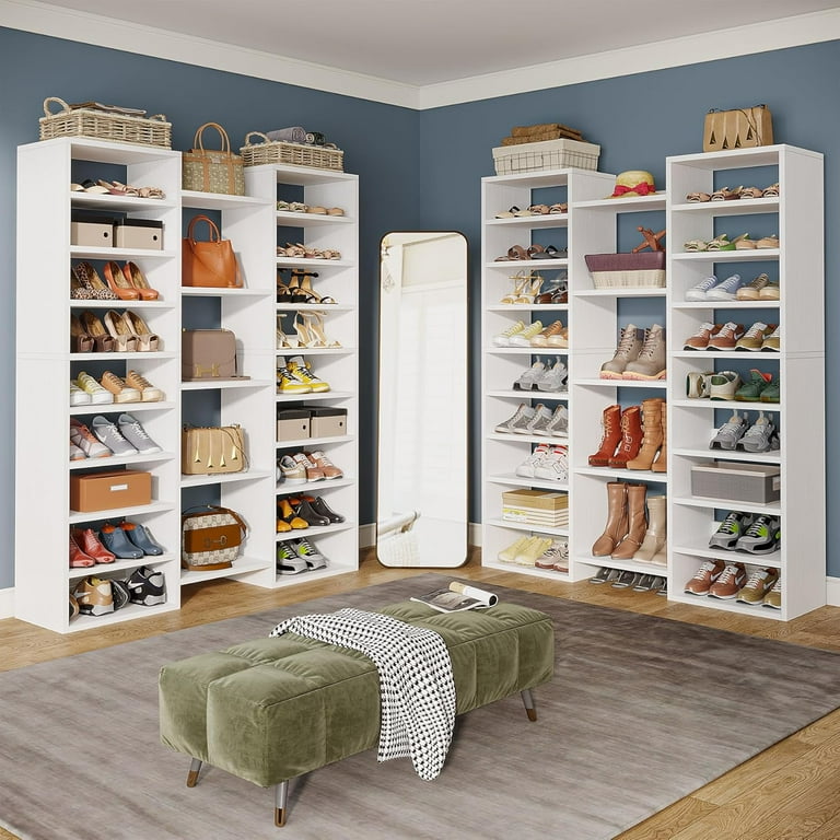 California Closets Pull Out Shoe Storage For Wardrobes Wall