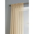 thumbnail image 3 of Diamond Sheer Voile Curtain Panels, 3 of 5