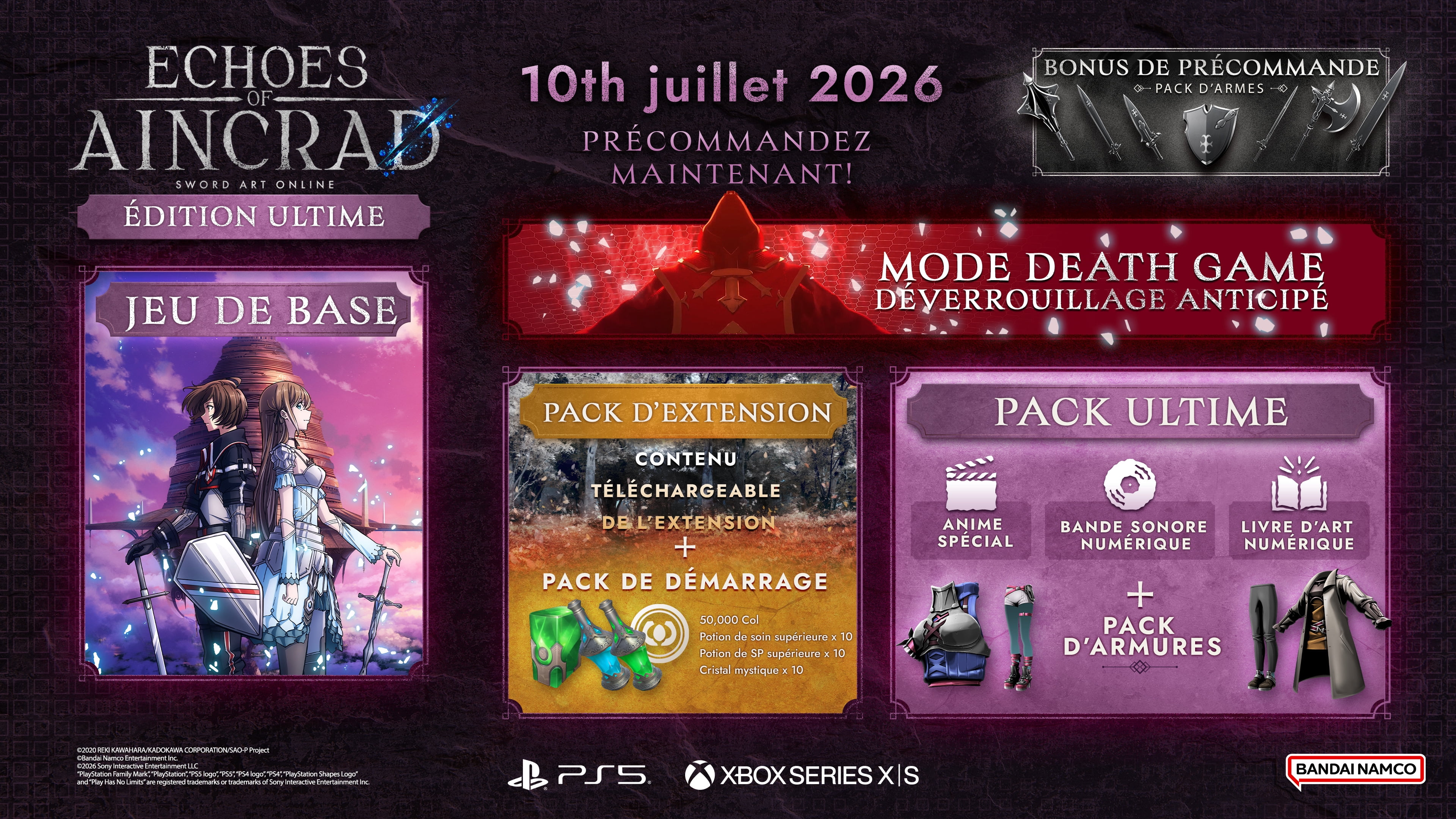 Jeu vidéo Sword Art Online: Echoes of Aincrad Ultimate Edition pour (Xbox Series X)