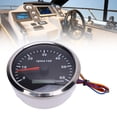 thumbnail image 3 of 110mm Tachometer Gauge with 7 Color Backlight, DC 9-32V 6000RPM Boat Tachometer Hour Meter for Truck Tractor Trailer Car RV, 3 of 7