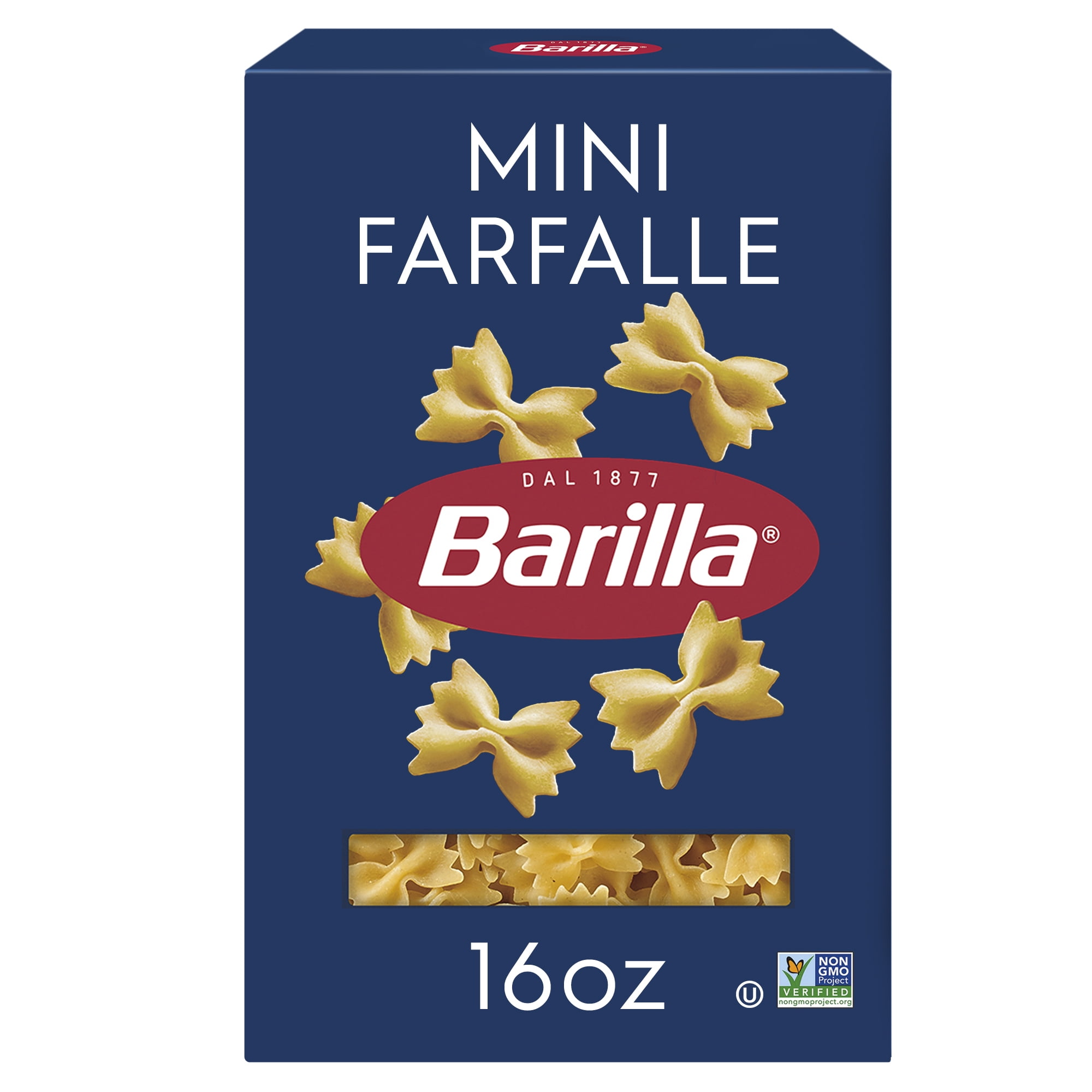 Barilla, Mini Farfalle, 16 Ounce