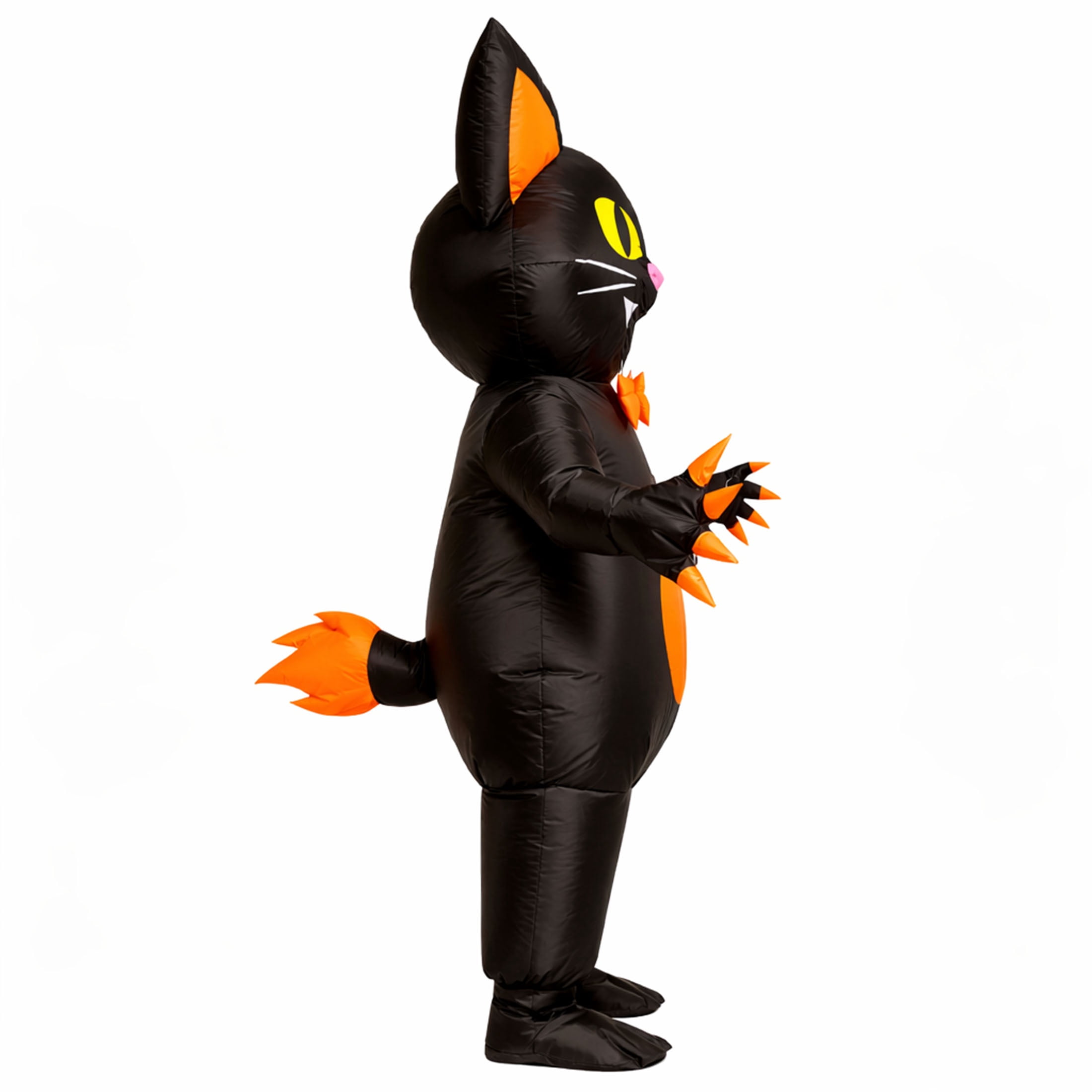 Giant Fire Cat Inflatable Halloween Costume for Adults, Adult Size S-XL (28-42), by Morph Suits