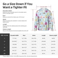 thumbnail image 5 of Lsque Happy Easter UPF 50+ Lightweight Sun Protection Men's Women's Long Sleeve Shirt, Hoodie Performance -, 5 of 9