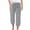 Grey, variant on Yubnlvae High Waist Wide Leg Pants - Women's Comfy Straight Leg Trousers (Pockets, Work to Weekend Outfits) Black L