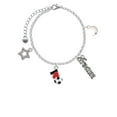 thumbnail image 2 of Delight Jewelry Silvertone I love Soccer - Red Heart Silvertone Dream Big Charm Bracelet, 7.5+2" Extender, 2 of 4