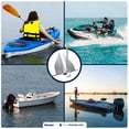 thumbnail image 6 of Five Oceans Boat Anchor - Fluke Anchor, 3 Lb, Galvanized Steel Slip Ring Boat Anchor, Boat Anchors, Small Boat Anchor for Kayak, Dinghies Personal Watercraft Paddleboards Canoes Small Boats - FO4554, 6 of 9