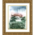 thumbnail image 1 of Shefranov, Olga 15x18 Gold Ornate Wood Framed with Double Matting Museum Art Print Titled - Modern Landscape, 1 of 4
