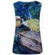 thumbnail image 5 of Tops de chaleco de impresión sin mangas de ocio con cuello en V de moda para mujer Fridja  qr5794, 5 of 5