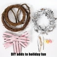 thumbnail image 4 of EUDIDV Easter Decorations Easter Eggs New Easter Decorative Garland DIY Rattan Rabbits Decorative Pendant Accessories Indoor Door Pendant Decoration Easter Party Supplies, 4 of 7