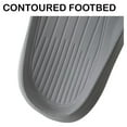 thumbnail image 4 of Ventana Men's Slides Beach Pillow Sandals Cushion Shower Shoes, 4 of 8