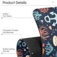 thumbnail image 4 of Yayeee Faucet Mat for Kitchen Sink 14.7" Diatomite Long Splash Guard Pad, Red Jellyfish, 2 Pack, 4 of 7