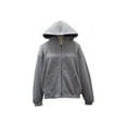 thumbnail image 6 of Adult Hooded Full Covered Zipper Fleece Sweatshirt Jacket, 6 of 14