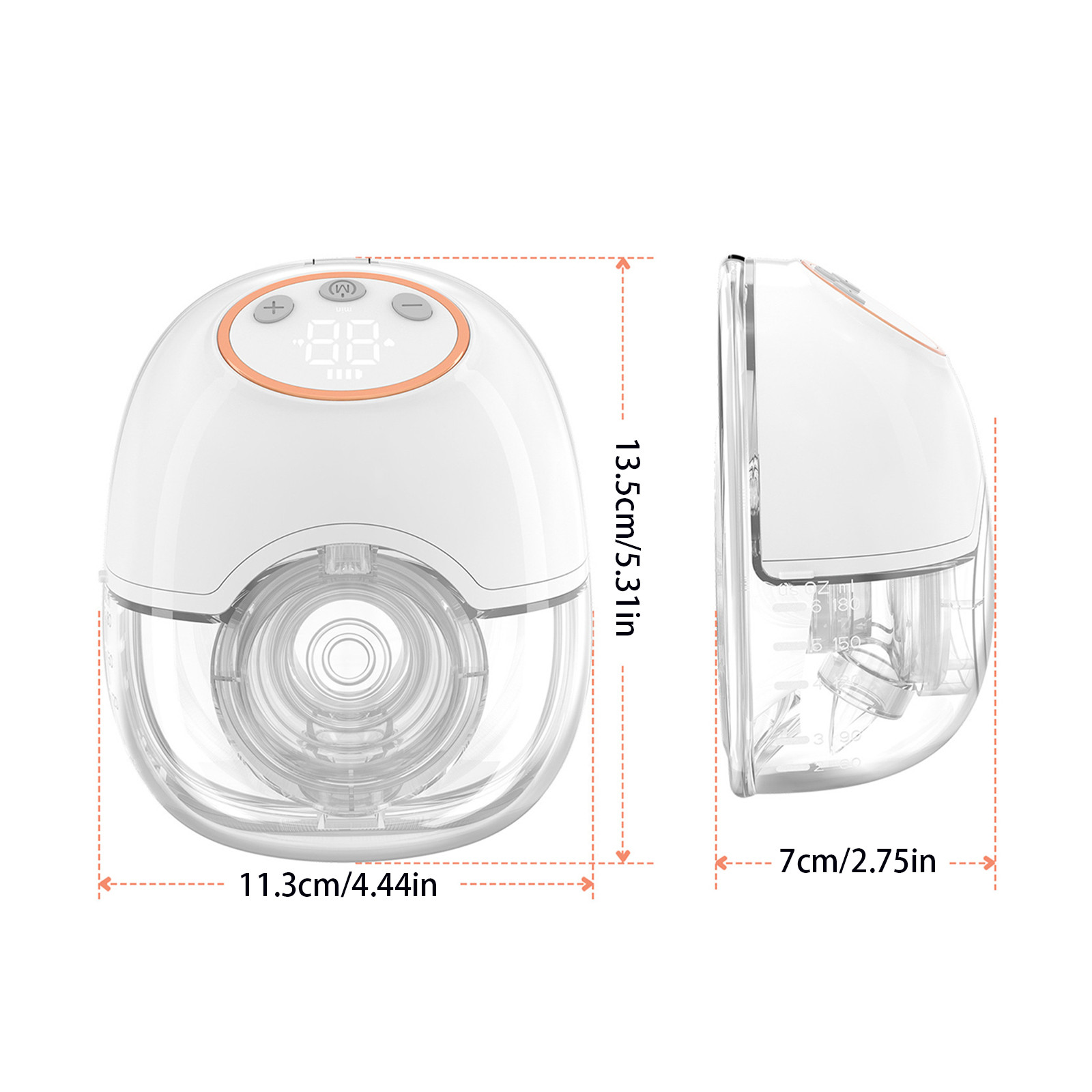 Wearable Hands Electric With Heating Tech App Control Smart Grade Suction Portable Discreet Leak Proof Ultra Quiet
