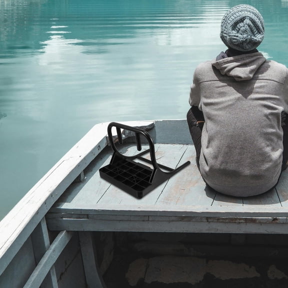 MLINS Kayak Motor Mount Kit For Inflatable Boats Canoe Side Motor Mounting For Outdoor Canoe Fishing, Sturdy Marine Outboard Bracket With Engine Support