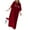 Red, variant on Women's Summer Casual Loose Print T-Shirt Dress Long Sleeve Comfortable Flowy Beach Tunic Stylish Versatile Outfit Womens Casual Trendy Midi Dresses