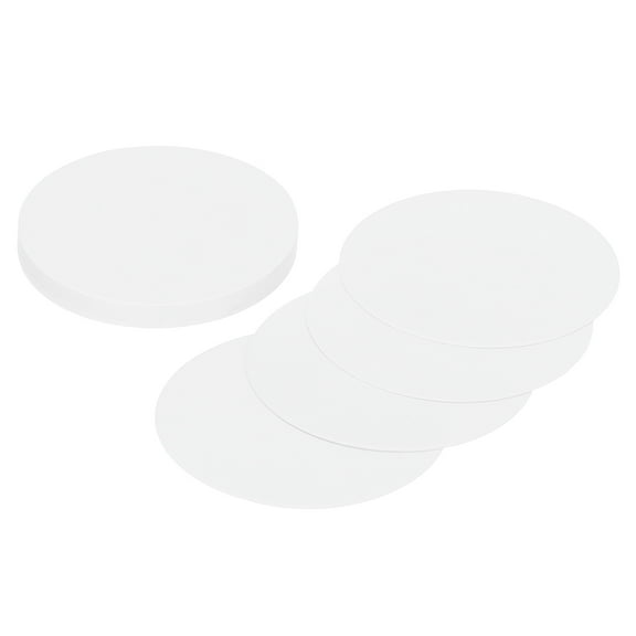 24 Pcs Circle Card Stock, 2.6 Inch Cardstock Paper Circles for Craft, White