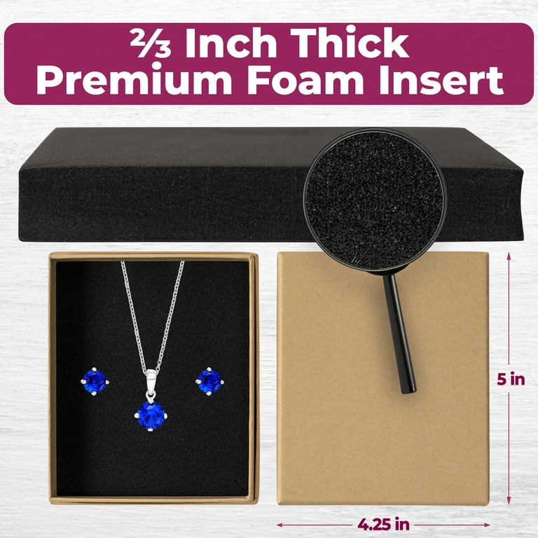 Wholesale jewelry box insert foam for sale To Store Gorgeous