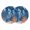 Dark Blue, variant on Blue Red Seahorse Coastal Round 13 Inch Placemats Set of 4, Summer Beach Coral Nautical Vintage HeatResistant Non Slip Place Mats for Dining Table, Wipeable Kitchen Table Mats for Housewarming
