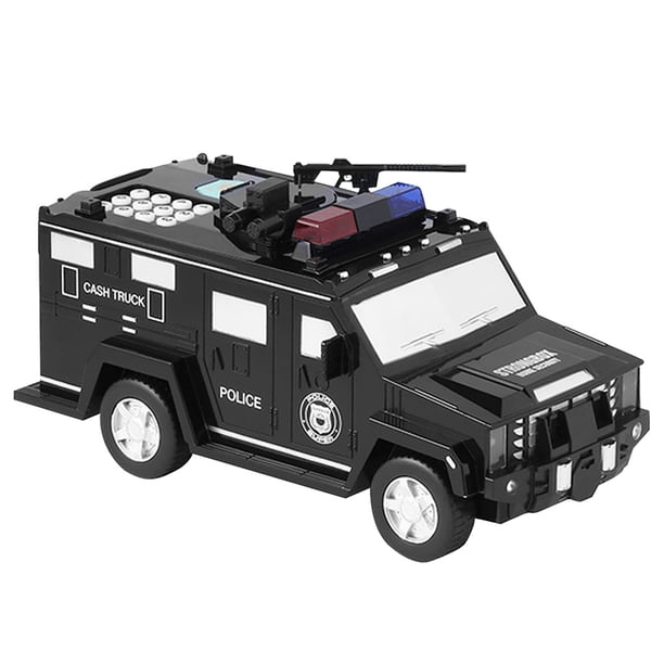 Vogacara Caja de dinero con código de ahorro, juguete para niños, ABS, papel moneda, banco Kits de construcción modelo No.03 Vogacara FN000083-03B