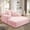 Baby Pink, variant on Oversized Plush Corduroy Chaise Lounge Sofa Bed, Convertible Sleeper Couch with Storage Pockets, 3 Pillows, Purple, No Assembly
