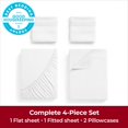 thumbnail image 4 of Mellanni Extra Deep King Sheets - 4 PC Iconic Col, 4 of 9